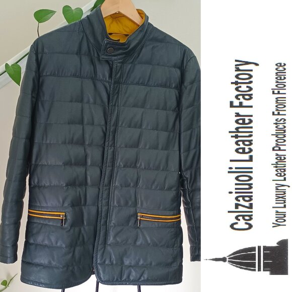 Calzaiuoli Leather FactoryDown Jacket